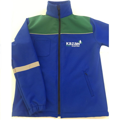 Softshell Blue Jacket 