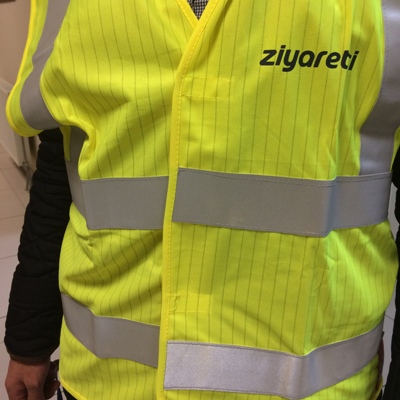 Flame Retardant Antistatic Safety Jacket EN 20471